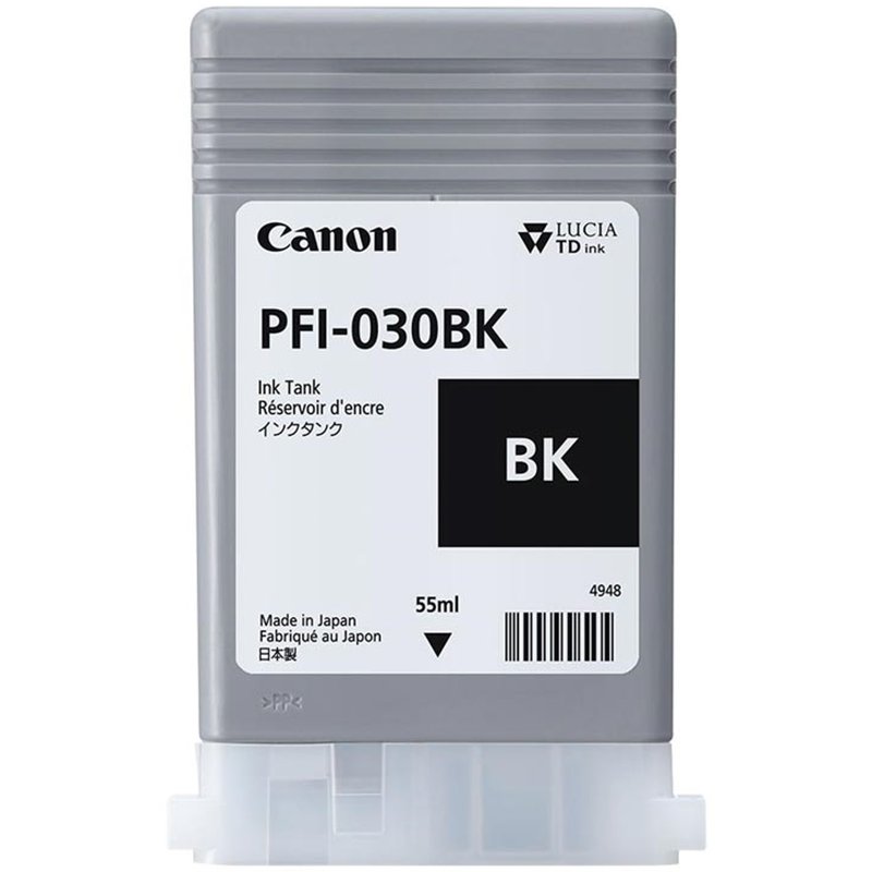 Canon PFI-030BK cartucho de tinta 1 pieza(s) Original Negro