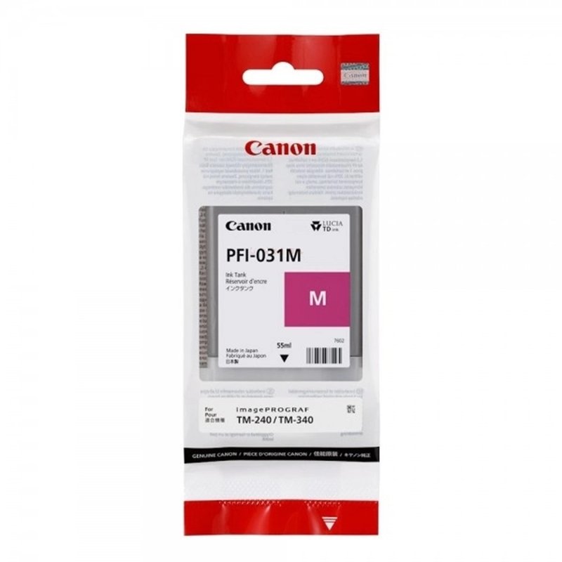 Canon PFI-031M cartucho de tinta 1 pieza(s) Original Magenta