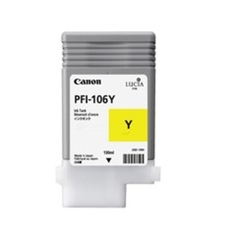 Canon PFI-106 Y cartucho de tinta 1 pieza(s) Original Amarillo