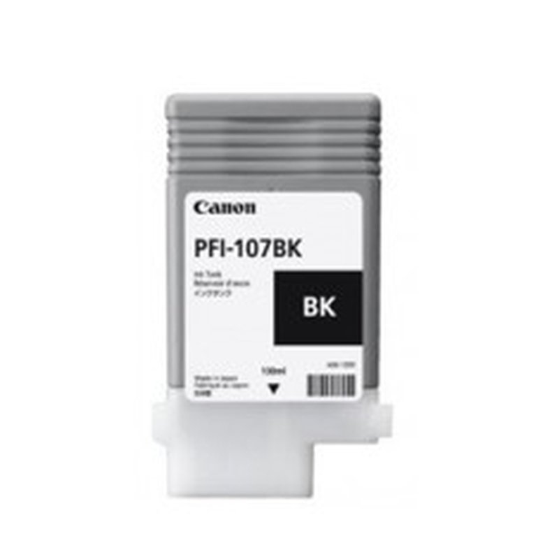 Canon PFI-107BK cartucho de tinta 1 pieza(s) Original Negro
