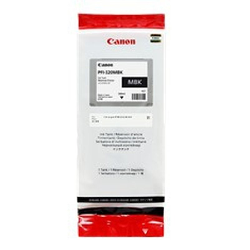 Canon PFI-320MBK cartucho de tinta 1 pieza(s) Original Negro mate