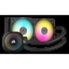 Corsair iCUE LINK TITAN RX RGB Procesador Sistema de refrigeración líquida todo en uno 12 cm Negro 1 pieza(s)