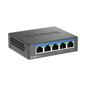 D-Link DMS-105 No administrado L2 2.5G Ethernet (100/1000/2500) Negro