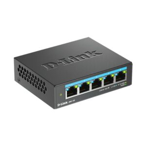 Alternative view of D-Link DMS-105 No administrado L2 2.5G Ethernet (100/1000/2500) Negro