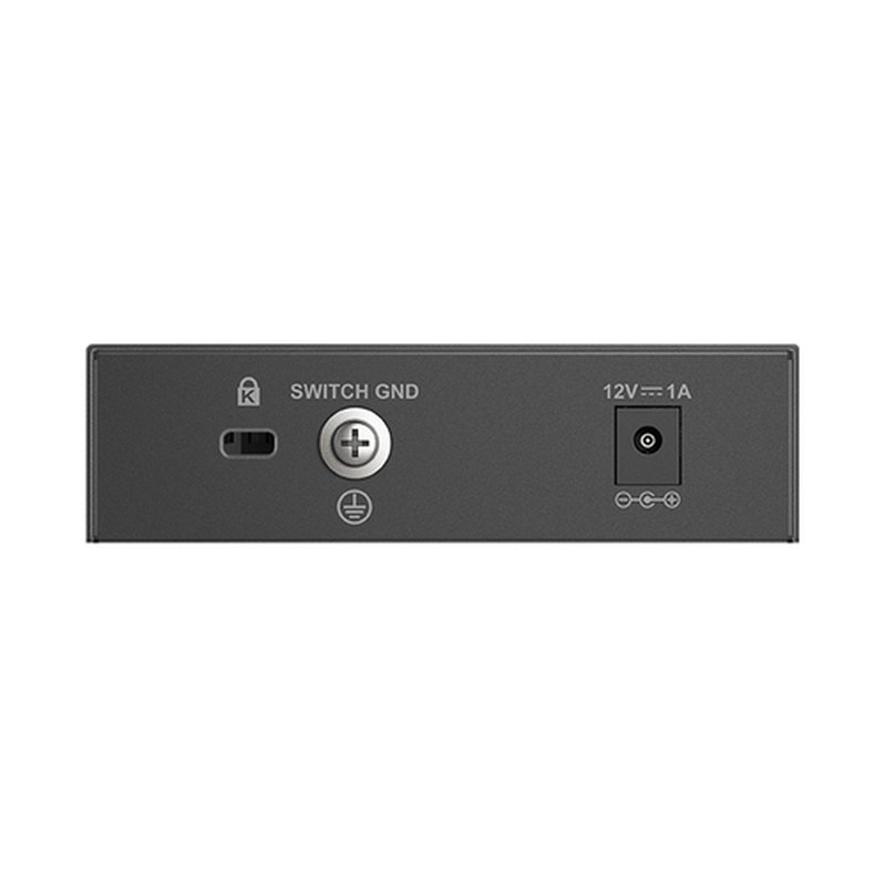 D-Link DMS-105 No administrado L2 2.5G Ethernet (100/1000/2500) Negro - Imagen 6