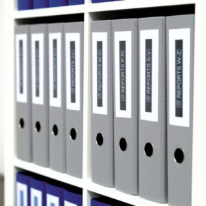 D1 - CINTAS DYMO 19MMX7M BLAN/NEG