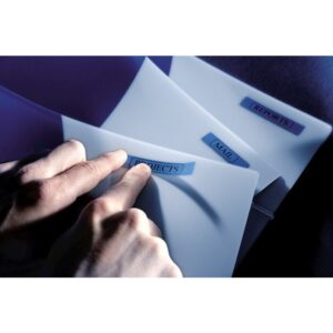 D1 - CINTAS DYMO 19MMX7M NEG/AZUL