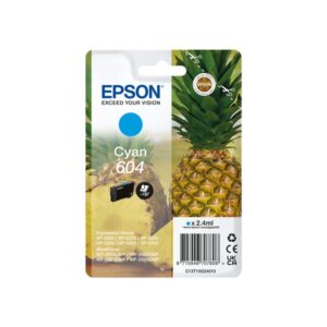 Epson 604 cartucho de tinta 1 pieza(s) Original Rendimiento estándar Cian