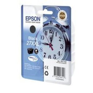 Epson Alarm clock Singlepack Black 27XXL DURABrite Ultra Ink