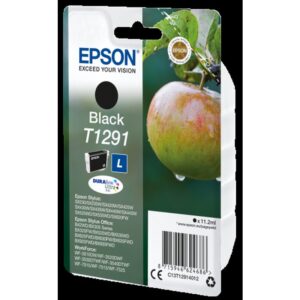 Alternative view of Epson Apple Cartucho T1291 negro