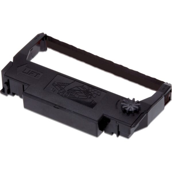 Epson Cartucho ERC38BR para TM-300/U300/U210D/U220/U230, negro/rojo