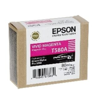 Epson Cartucho T580A00 magenta vivo