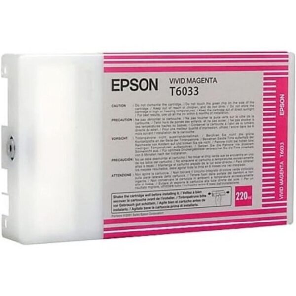 Epson Cartucho T603300 magenta vivo