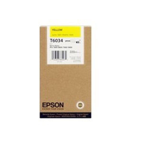 Epson Cartucho T603400 amarillo