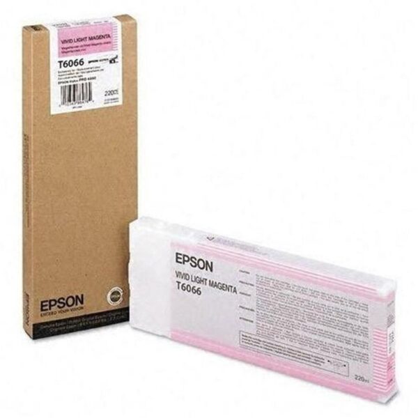 Epson Cartucho T606600 magenta claro vivo