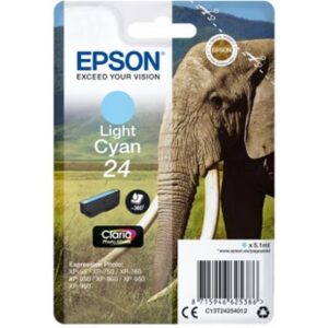 Epson Elephant Cartucho 24 cian claro