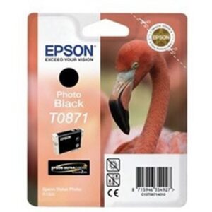 Epson Flamingo Cartucho T0871 negro foto