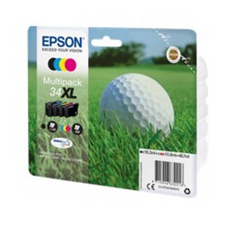 Epson Golf ball Multipack 4-colours 34XL DURABrite Ultra Ink