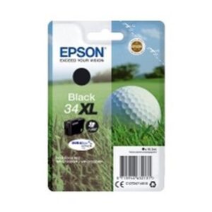 Epson Golf ball Singlepack Black 34XL DURABrite Ultra Ink