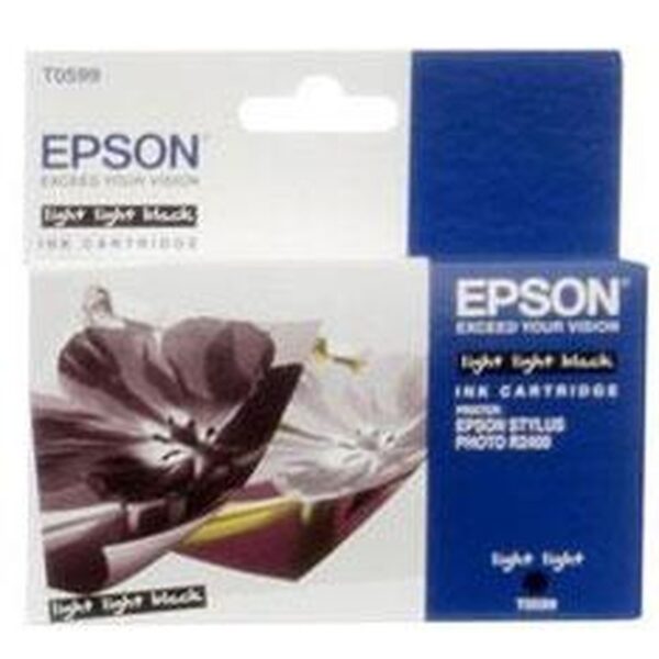 Epson Lily Cartucho T0599 gris claro