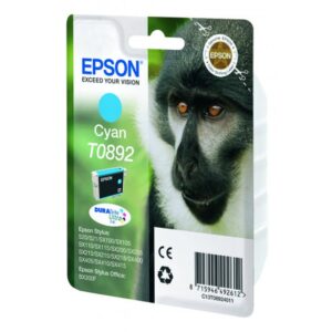 Alternative view of Epson Monkey Cartucho T0892 cian