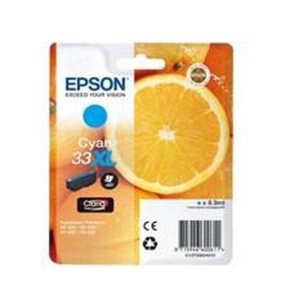 Epson Oranges Singlepack Cyan 33XL Claria Premium Ink