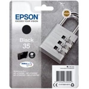 Epson Padlock Singlepack Black 35 DURABrite Ultra Ink