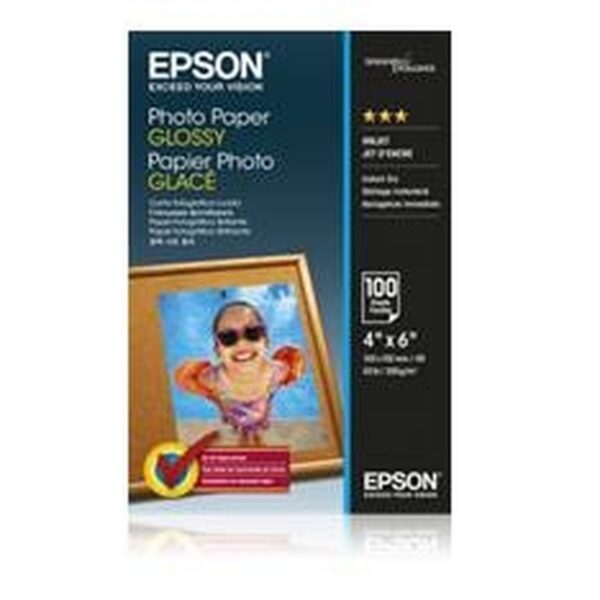 Epson Photo Paper Glossy - 10x15cm - 100 Hojas