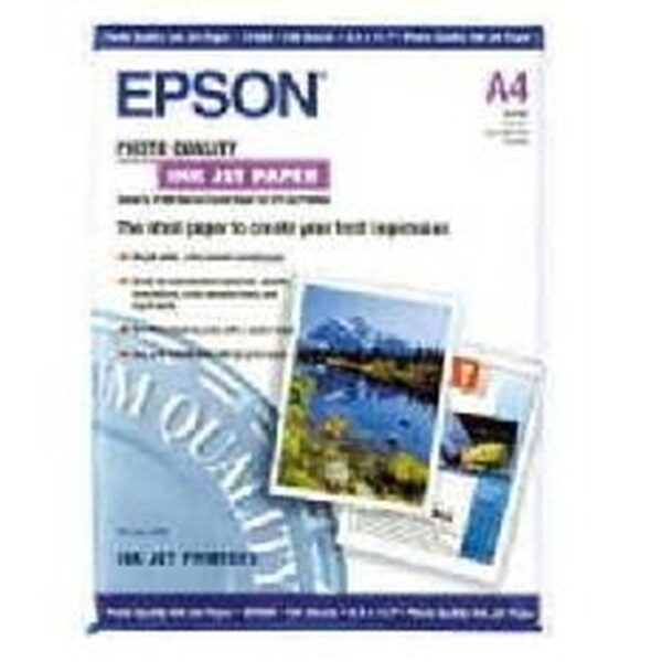 Epson Photo Quality Inkjet Paper - A4 - 100 hojas