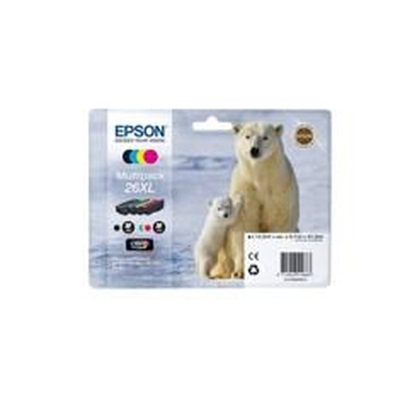 Epson Polar bear Multipack 26XL 4 colores Epson Polar bear Multipack 26XL 4 colores