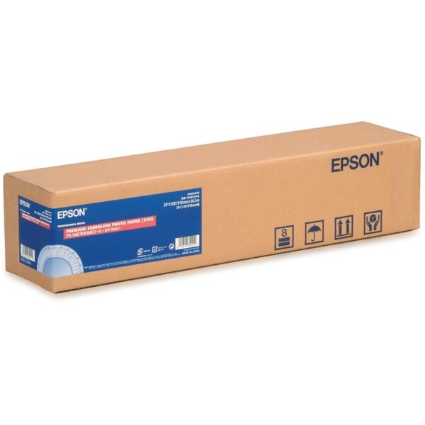 Epson Rollo de Premium Semigloss Photo Paper, 24" x 30,5 m, 250 g/m²