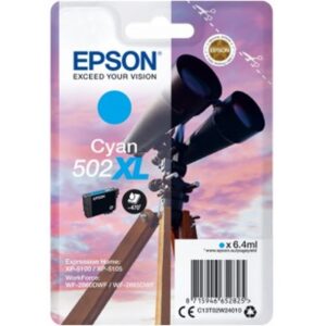 Epson Singlepack Cyan 502XL Ink