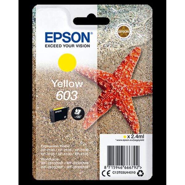 Epson Singlepack Yellow 603 Ink