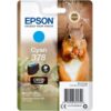 Epson Squirrel Singlepack Cyan 378 Claria Photo HD Ink