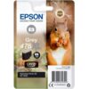 Epson Squirrel Singlepack Grey 478XL Claria Photo HD Ink
