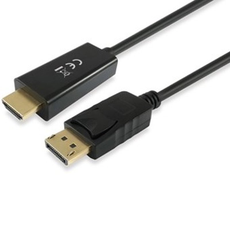 Equip 119390 adaptador de cable de vídeo 2 m DisplayPort HDMI Negro