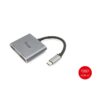 Equip 133464 Adaptador gráfico USB 4096 x 2160 Pixeles Gris