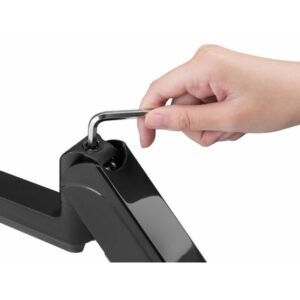 Equip 650133 soporte para monitor 81,3 cm (32") Negro Escritorio