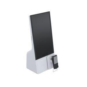 Alternative view of Ergonomic Solutions SpacePole Kiosk & Signage SKS001-32 soporte