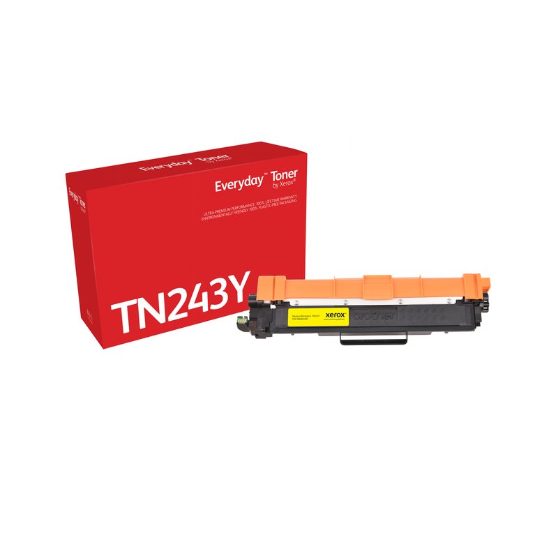 Everyday Tóner Amarillo compatible con Brother TN-243Y, Rendimiento estándar