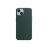 FUNDA IPHONE 14 APPLE LEATHER FOREST GREEN MAGSAFE