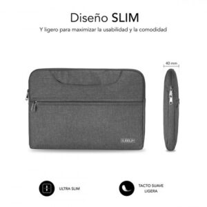 FUNDA PORTATIL SUBBLIM BUSINESS LAPTOP SLEEVE 13,3-14" GREY FUNDA PORTATIL SUBBLIM BUSINESS LAPTOP SLEEVE 13,3-14" GREY