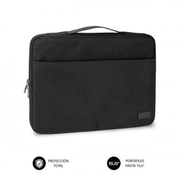 FUNDA PORTATIL SUBBLIM ELEGANT LAPTOP SLEEVE 13,3-14" BLACK