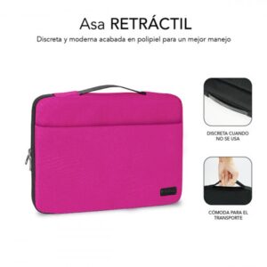 FUNDA PORTATIL SUBBLIM ELEGANT LAPTOP SLEEVE 15,6" PINK FUNDA PORTATIL SUBBLIM ELEGANT LAPTOP SLEEVE 15,6" PINK