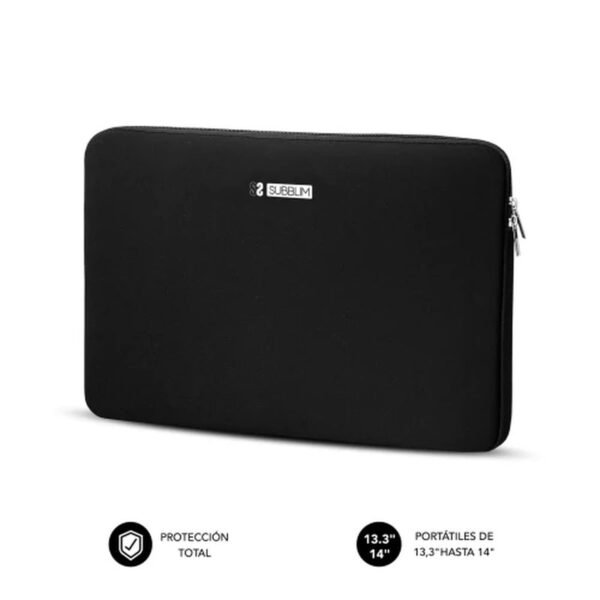 FUNDA PORTATIL SUBBLIM NEOPRENO V2 15.6" NEGRO