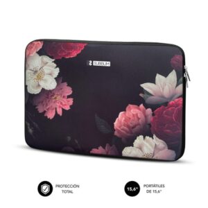 FUNDA PORTATIL SUBBLIM TRENDY SLEEVE 15.6" FLOWERS