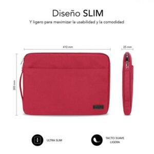 FUNDA PORTATIL SUBBLIM URBAN LAPTOP SLEEVE 15,6" RED