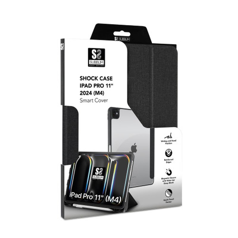 FUNDA TABLET SUBBLIM CLEAR SHOCK CASE IPAD PRO M4 11" (5¬ GEN) FUNDA TABLET SUBBLIM CLEAR SHOCK CASE IPAD PRO M4 11" (5¬ GEN) - Imagen 7