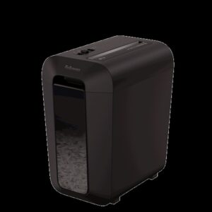Fellowes LX65 triturador de papel Corte cruzado 4 cm Negro