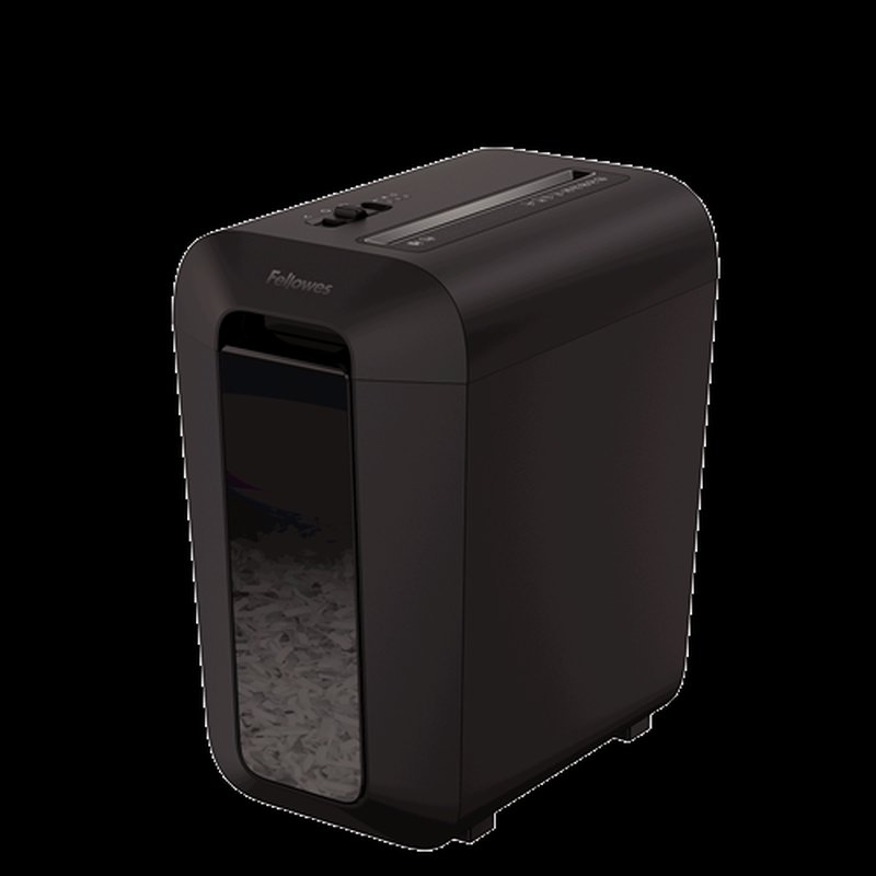 Fellowes LX65 triturador de papel Corte cruzado 4 cm Negro